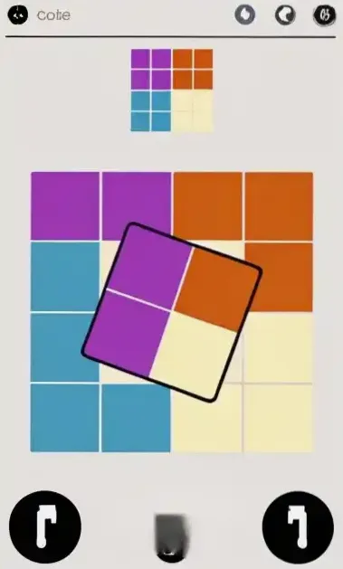 3x3 board section