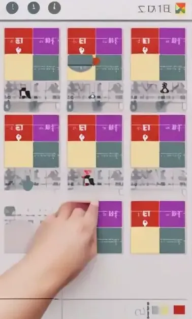 Scrambled board state